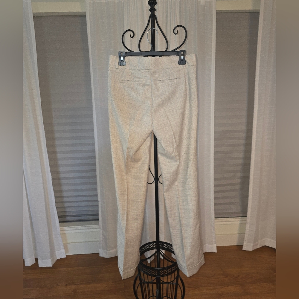 Banana Republic Subtle Gray Trousers sz 8 - Picture 10 of 11